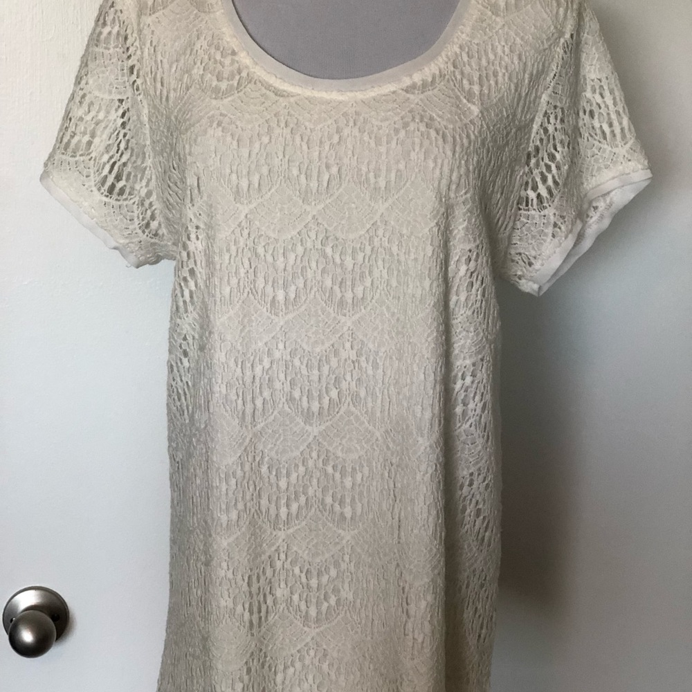 VERVE ami Eggshell Lace Blouse